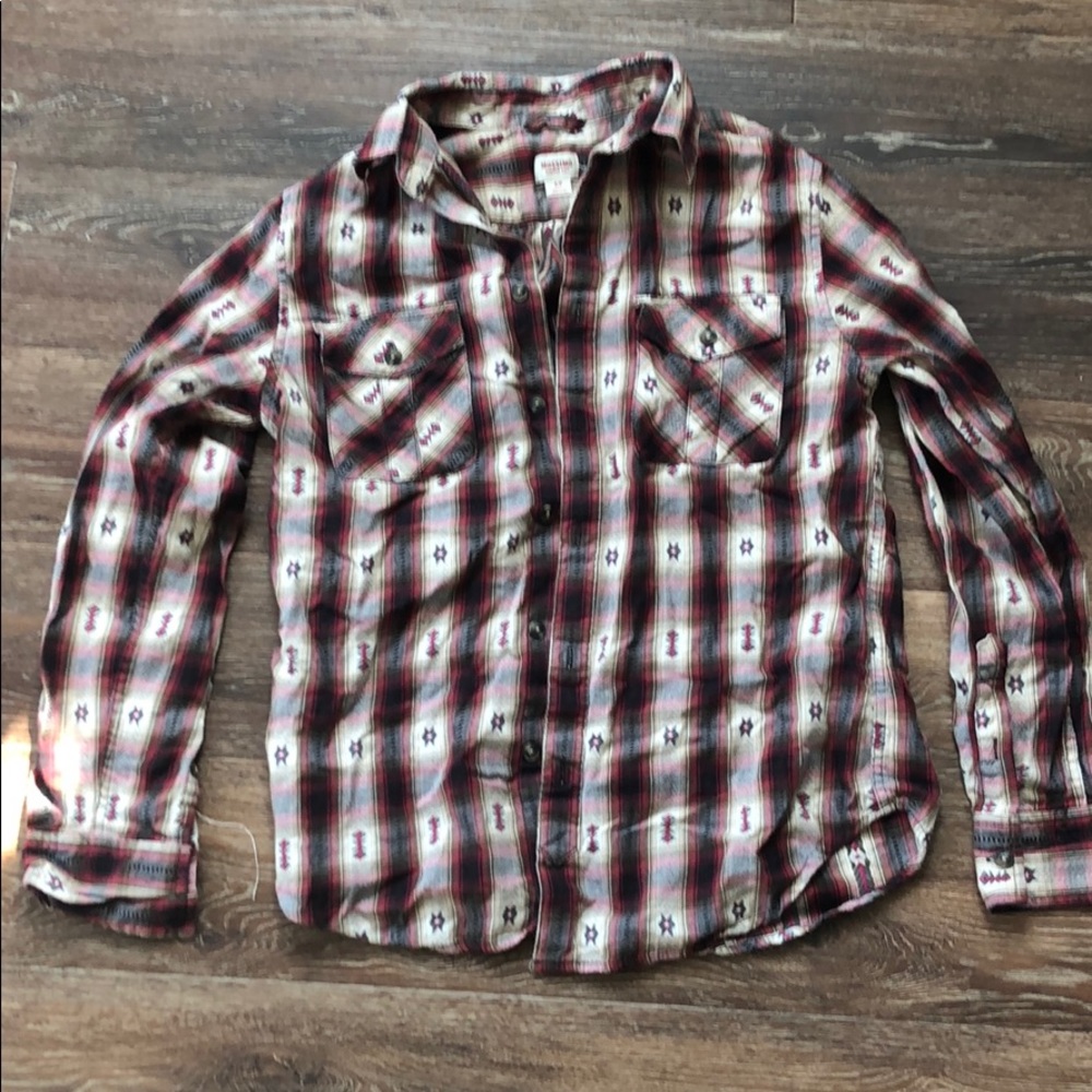 Mossimo size S button down